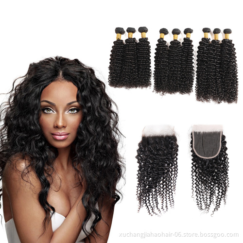 Two tone Human Hair Bundle Extension With HD Lace Closure 4x4 Wholesale 12a Brazilian Cuticle Aligned Raw Virgin Hair Supplier
